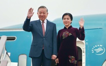 Tổng Bí thư, Chủ tịch nước Tô Lâm và Phu nhân đến Bắc Kinh, bắt đầu chuyến thăm Trung Quốc