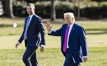 Ông Trump cho con trai và con dâu tháp tùng trong chuyến công du Trung Quốc