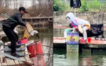 Phì cười với những màn để sổng cá khủng của các cần thủ