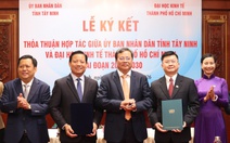 Tây Ninh hợp tác với Đại học Kinh tế TP.HCM đào tạo, nghiên cứu, chuyển giao khoa học công nghệ