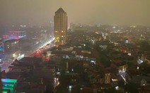 Ngày 17-4: Thái Nguyên, Phú Thọ, Bắc Ninh, Hà Nội... trời tối đen như mực, có nơi mưa to