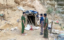 Kiểm tra, truy quét khai thác vàng trái phép ở Hố Nước