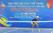Pickleball TP.HCM chuẩn bị lực lượng cho Đại hội Thể thao toàn quốc