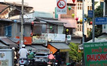 Nhiều tài xế 'giật mình' khi chạy vào khung giờ cấm trên đường Mai Thị Lựu