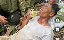 Cụ ông chở cháu đi học rồi mất tích được tìm thấy ở rừng núi cách nhà 40km