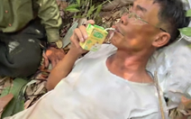 Cụ ông chở cháu đi học rồi mất tích được tìm thấy ở rừng núi cách nhà 40km