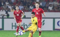 Hoàng Đức bị quá tải sau trận tuyển Việt Nam thắng Malaysia