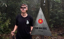 Tìm thấy nam sinh viên mất tích khi leo núi Tam Đảo
