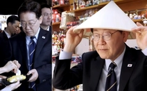 Tổng thống Hàn Quốc đội nón lá, thích thú thưởng thức sầu riêng