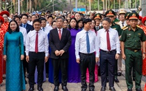 Lãnh đạo TP.HCM dâng hương giỗ Tổ Hùng Vương