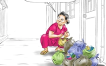 Phân loại rác ở khu phố bất ổn