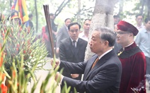 Tổng Bí thư, Chủ tịch nước Tô Lâm dâng hương giỗ Tổ Hùng Vương
