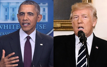 Tin tức thế giới sáng 27-4: Ông Obama khen mật vụ Mỹ bảo vệ ông Trump; Ngoại trưởng Iran đi Nga