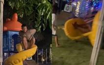 Thanh niên ngã chổng vó vì muốn tìm một vé về tuổi thơ