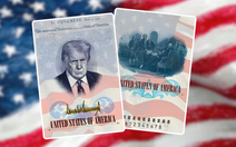 Mỹ sắp cấp hộ chiếu in hình Tổng thống Trump