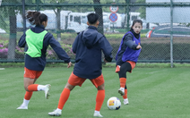 U17 nữ Việt Nam đương đầu với cái rét ở Trung Quốc