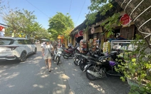 Hội An mời công an phường, các tổ dân phố, cộng đồng dân cư họp để bàn dẹp lấn chiếm vỉa hè