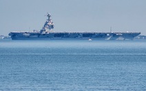 Tàu sân bay lớn nhất thế giới USS Gerald R. Ford của Mỹ lên đường về nước