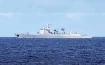 Trung Quốc tuần tra gần bãi cạn Scarborough, giữa lúc Mỹ - Philippines tập trận