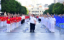 TP.HCM: Hơn 1.000 người đồng diễn dưỡng sinh hưởng ứng Ngày Sức khỏe toàn dân