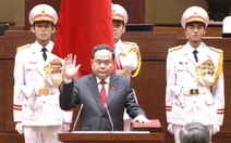Video Chủ tịch Quốc hội khóa XVI Trần Thanh Mẫn tuyên thệ nhậm chức