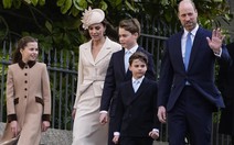 Gia đình Công nương Kate Middleton dự lễ Phục sinh sau 2 năm vắng mặt