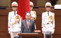 Video Chủ tịch Quốc hội khóa XVI Trần Thanh Mẫn tuyên thệ nhậm chức