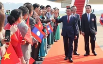 Thường trực Ban Bí thư Trần Cẩm Tú bắt đầu thăm chính thức Lào