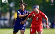 Ghi bàn thắng muộn phút 90+2, U17 nữ Việt Nam chia điểm với U17 nữ Thái Lan