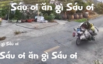 Gánh hàng rong phiên bản tốc độ cao khiến dân mạng bật cười
