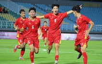 U17 Việt Nam- U17 Hàn Quốc (hiệp 1) 1-0: Sỹ Bách mở tỉ số