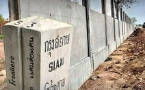 Thái Lan tăng tốc dựng hàng rào biên giới với Campuchia