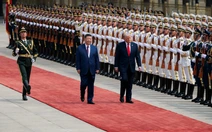 Những hình ảnh đáng nhớ trong chuyến thăm Trung Quốc của ông Trump