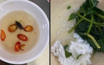 Xác minh thông tin thức ăn của sinh viên ở trung tâm giáo dục quốc phòng có dòi, gián và sâu