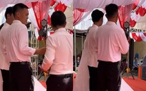 Phát biểu ở đám cưới, ông chú 'run cầm cập' khiến dân mạng bật cười