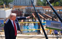 Ông Trump khoe công trường phòng khiêu vũ 400 triệu USD, khẳng định 'tiền tôi chi'