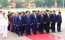 Lãnh đạo Đảng, Nhà nước vào lăng viếng Chủ tịch Hồ Chí Minh