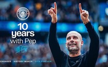HLV Guardiola nói 'không có gì là vĩnh cửu' sau tuyên bố rời Man City