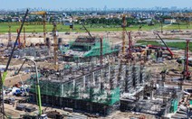 Lộ diện kết cấu khán đài sân vận động lớn nhất thế giới ở Hà Nội, dự kiến hoàn thành 7-2027