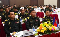 Sĩ quan trẻ quân đội Việt Nam - Lào - Campuchia giao lưu tại Đà Nẵng