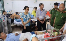 Lái xe đánh võng, không chịu dừng theo lệnh, tông gãy chân đại úy công an