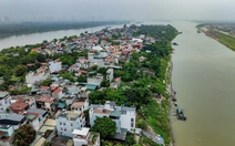 Hà Nội sẽ từng bước di dời, quy hoạch lại toàn bộ khu dân cư ngoài đê sông Hồng