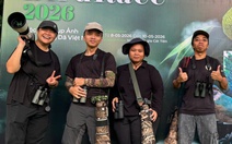 Hơn 100 vận động viên tham gia cuộc thi chụp ảnh chim hoang dã lớn nhất Việt Nam