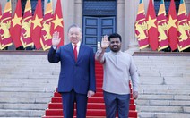 Lễ đón trọng thể Tổng Bí thư, Chủ tịch nước Tô Lâm thăm cấp Nhà nước Sri Lanka