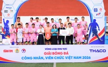 Các danh hiệu vòng loại khu vực phía Nam Giải bóng đá công nhân, viên chức Việt Nam 2026