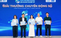 Trao giải cho những hộ kinh doanh chuyển đổi số tiêu biểu tại TP.HCM