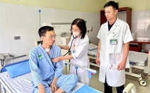 Mổ cấp cứu thành công trung tá công an bị con nghiện đâm trúng cổ, đứt động mạch cảnh