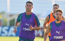 Ronaldo và tuyển Bồ Đào Nha đeo vòng tay tưởng nhớ Diogo Jota ở World Cup 2026