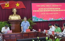 Bàn giao trụ sở Tỉnh ủy Hậu Giang cũ cho Sở Khoa học và Công nghệ Cần Thơ