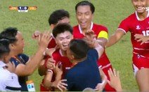 U19 Indonesia - U19 Việt Nam (hiệp 1) 1-0: Việt Nam dâng cao tìm bàn gỡ